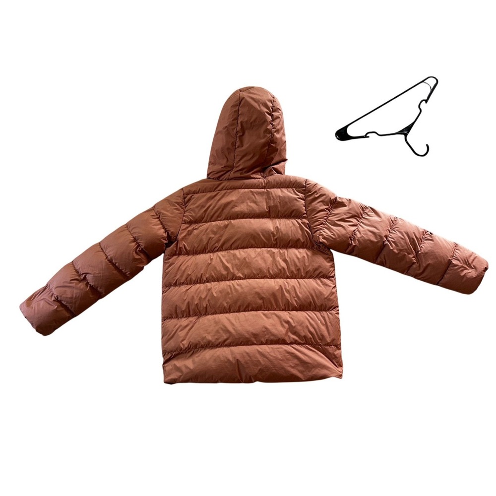 Patagonia Terracotta Brown Silent Down Jacket Women's Small - Picture 3 of 6